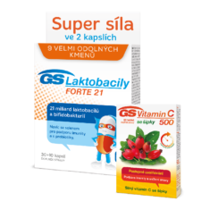 GS Laktobacily FORTE 21, 30+10 kapslí