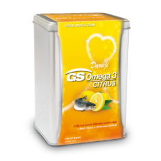 GS Omega 3 CITRUS, 100+50 kapslí - vánoční balení